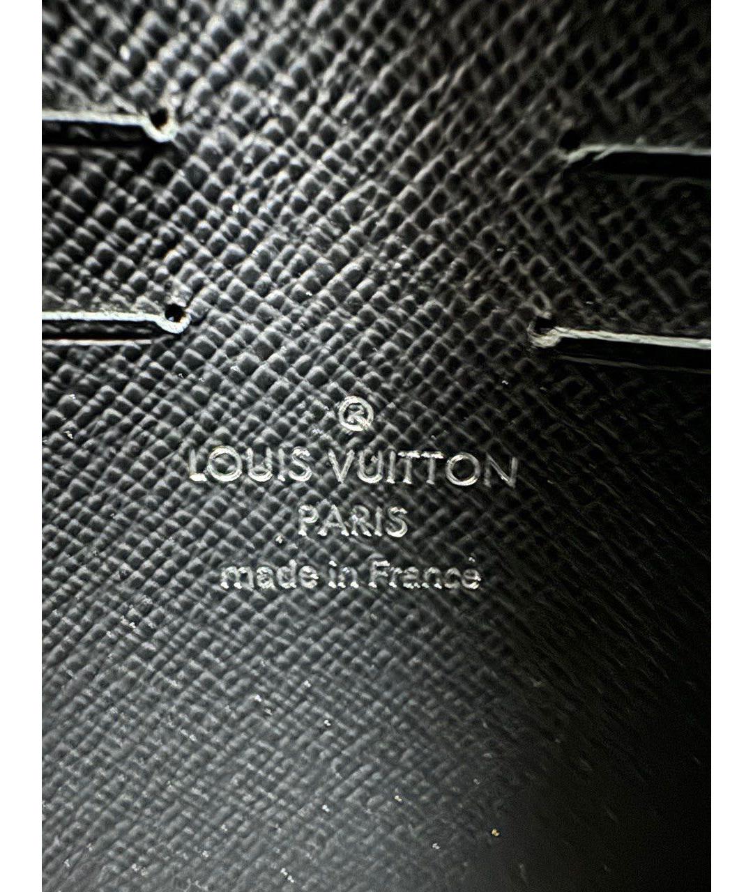 LOUIS VUITTON PRE-OWNED Антрацитовая барсетка, фото 7