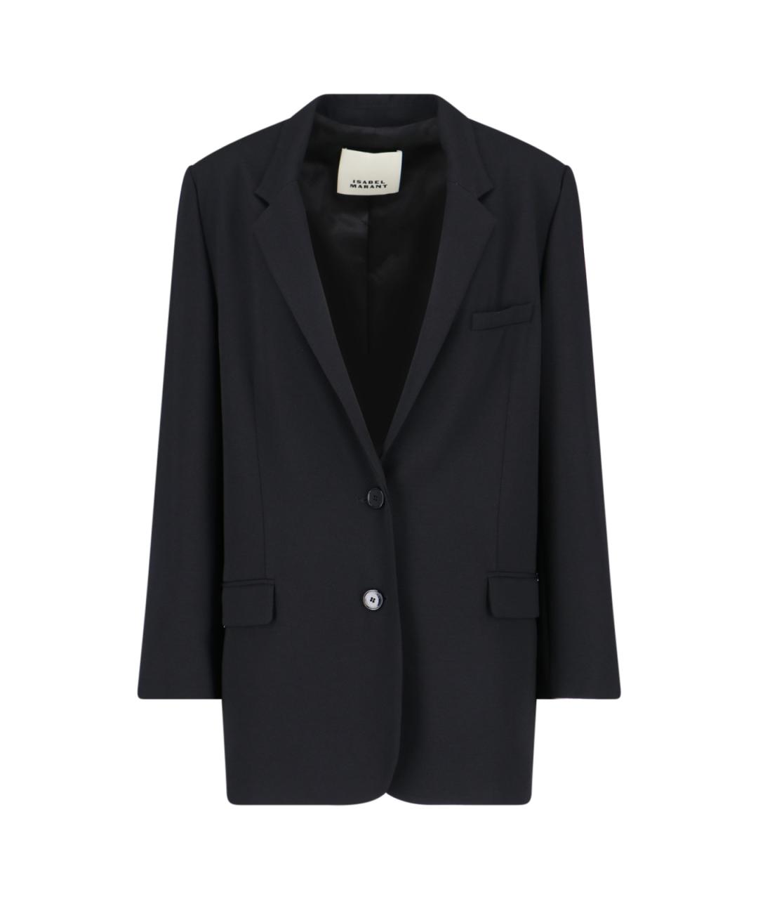 ISABEL MARANT Черный полиэстеровый жакет/пиджак, фото 1