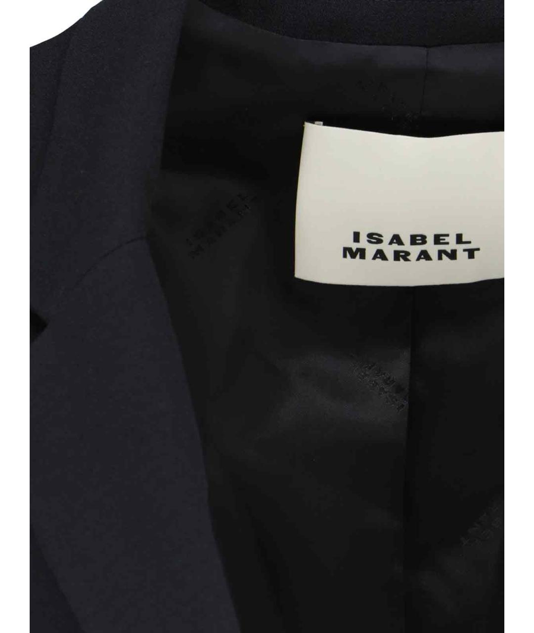 ISABEL MARANT Черный полиэстеровый жакет/пиджак, фото 5
