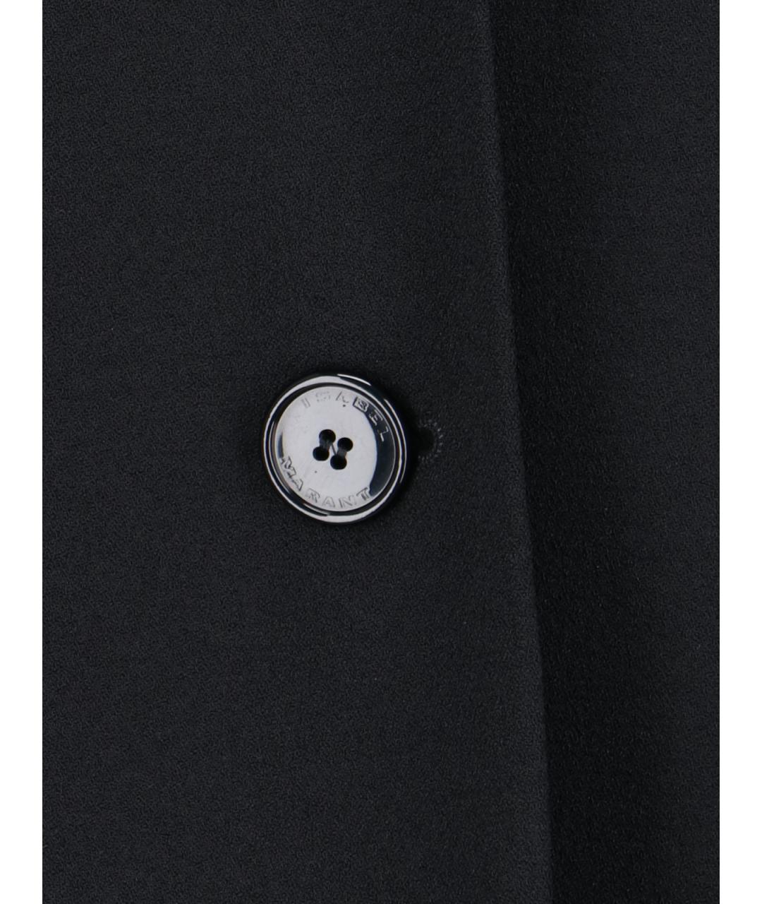 ISABEL MARANT Черный полиэстеровый жакет/пиджак, фото 4