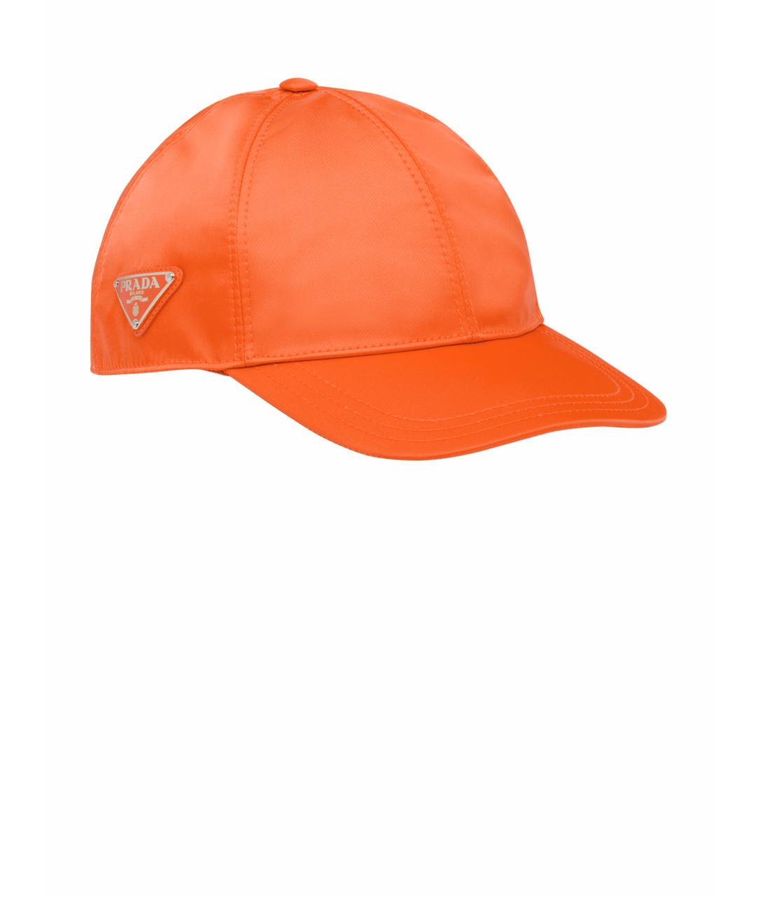 PRADA Оранжевая кепка/бейсболка, фото 1