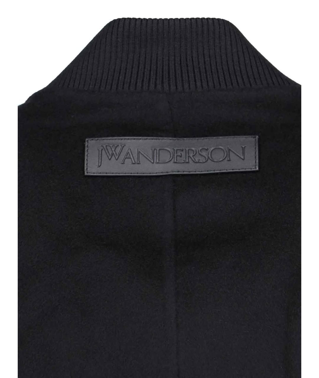 J.W.ANDERSON Черный шерстяной джемпер / свитер, фото 2
