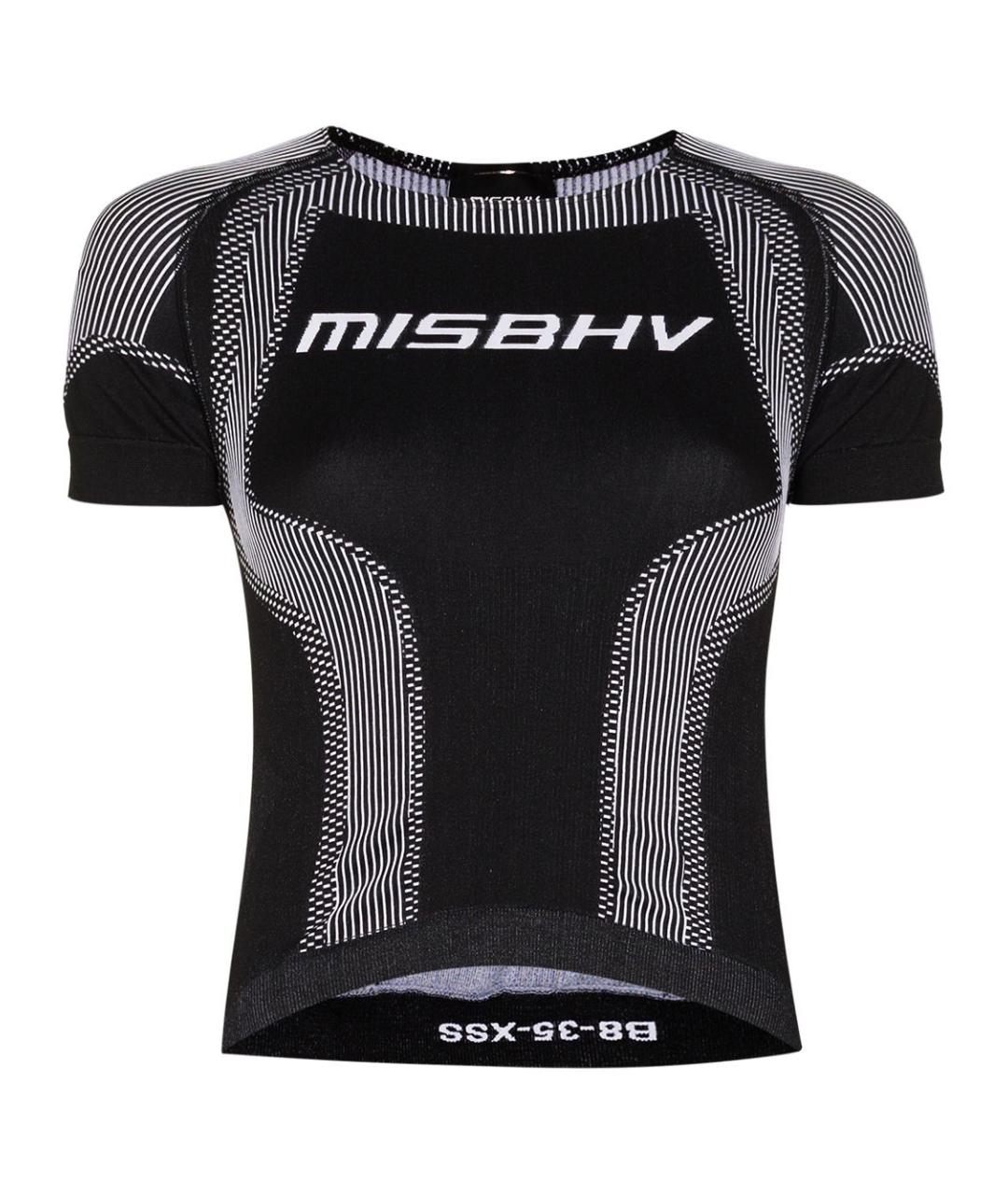 MISBHV Черная полиамидовая футболка, фото 1