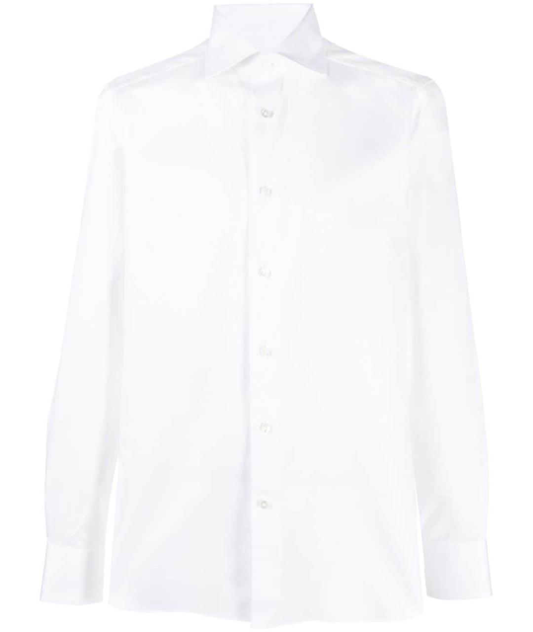 ERMENEGILDO ZEGNA Белая классическая рубашка, фото 1