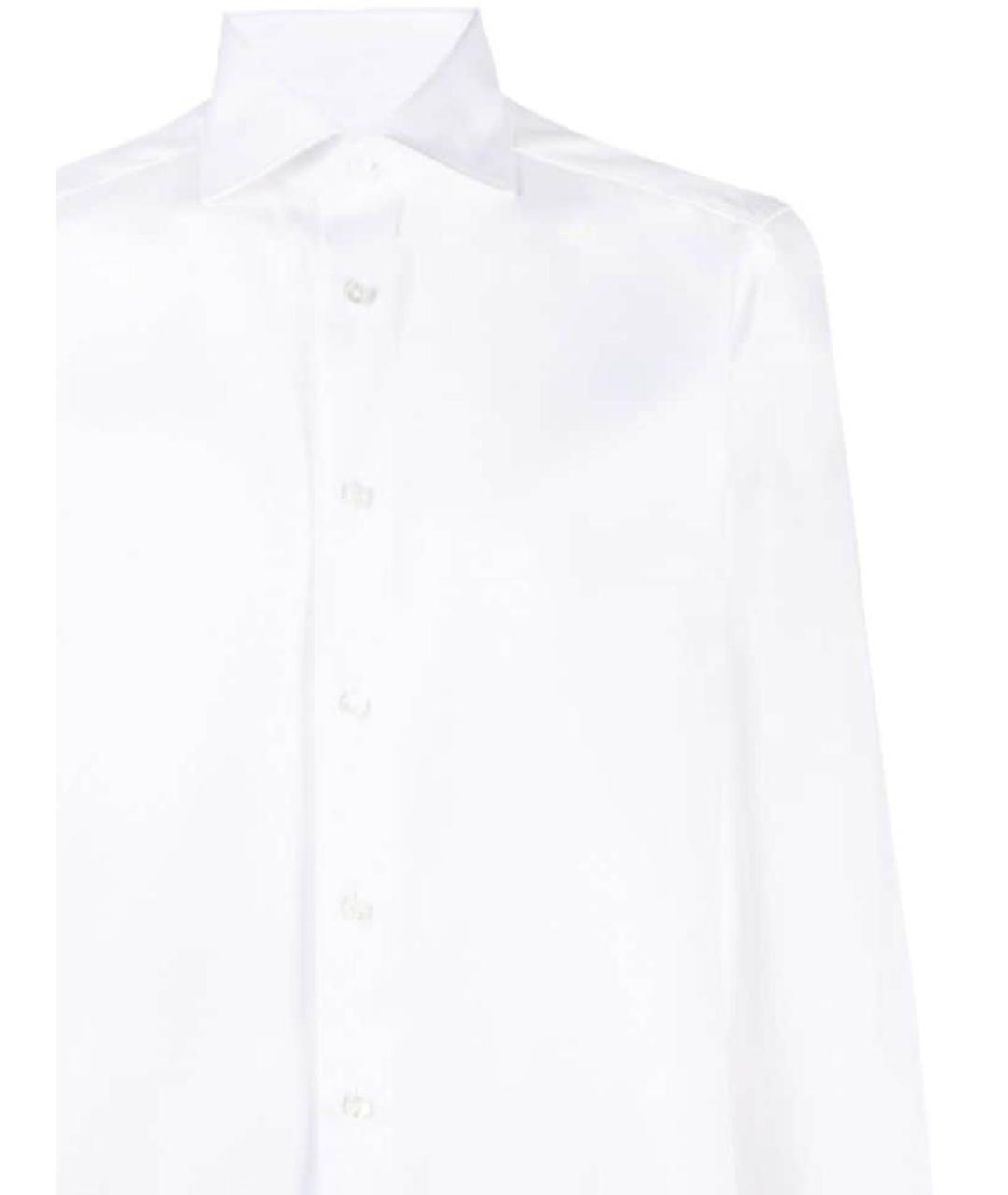 ERMENEGILDO ZEGNA Белая классическая рубашка, фото 2