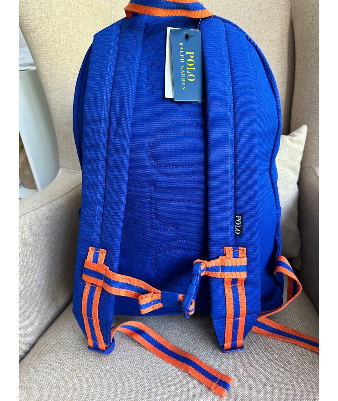 RALPH LAUREN Синий рюкзак, фото 3