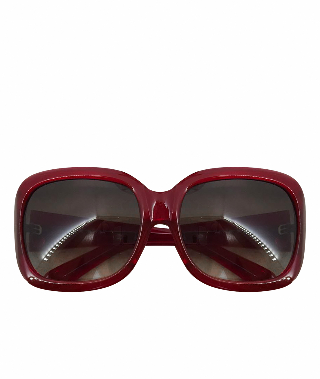 3.1 PHILLIP LIM Бордовые пластиковые солнцезащитные очки, фото 1