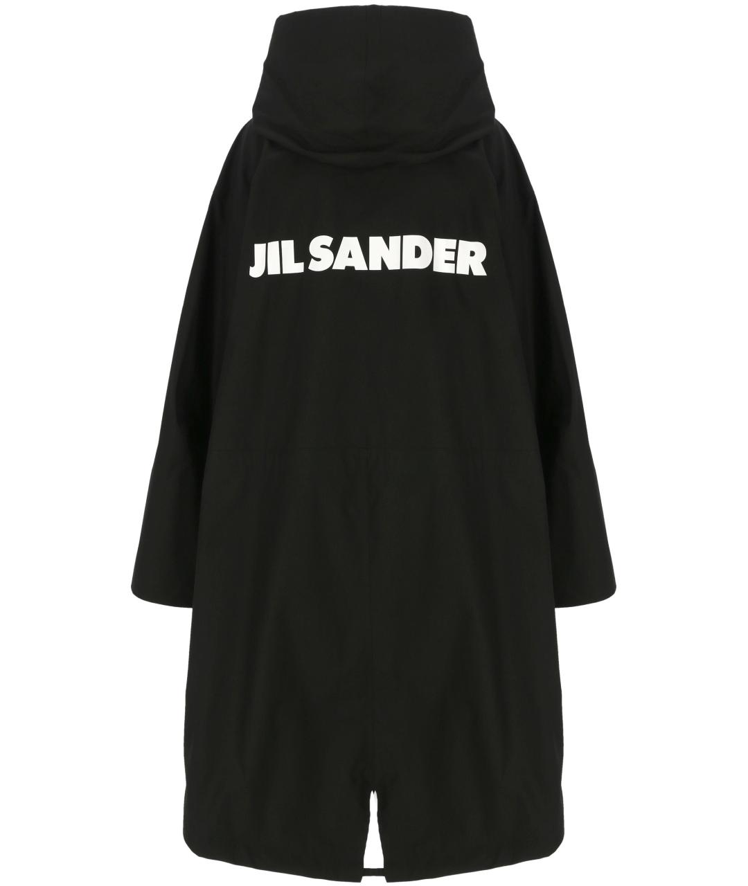 JIL SANDER Черный тренч/плащ, фото 3