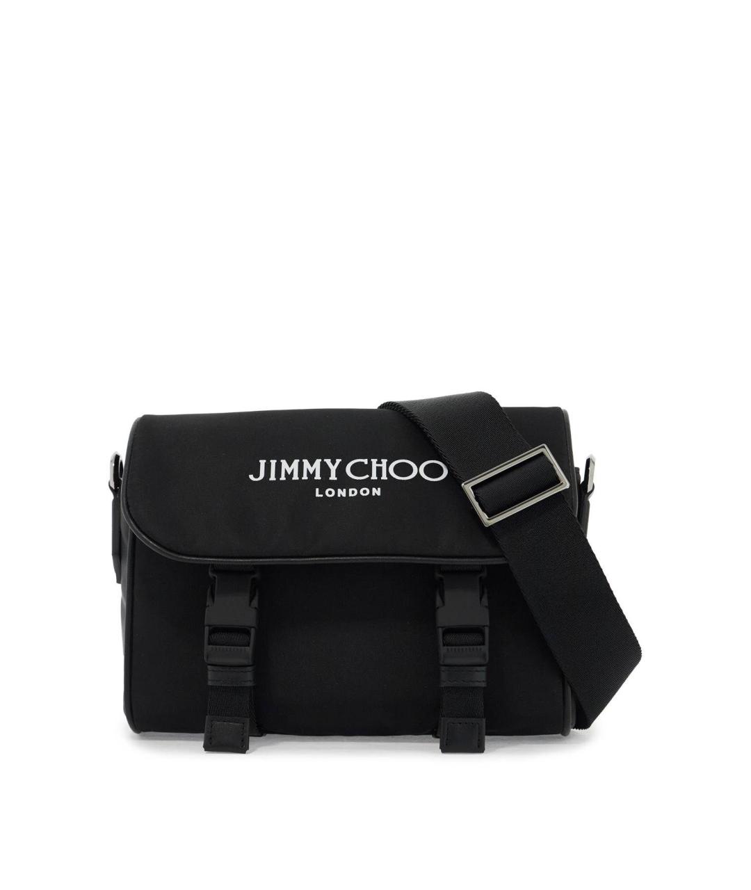 JIMMY CHOO Черная сумка на плечо, фото 2