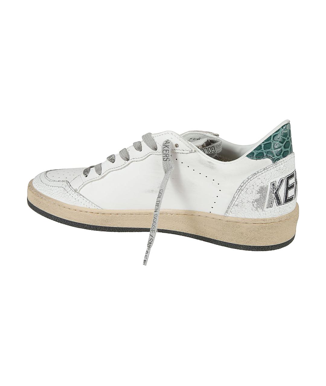 GOLDEN GOOSE DELUXE BRAND Белые кожаные кеды, фото 3