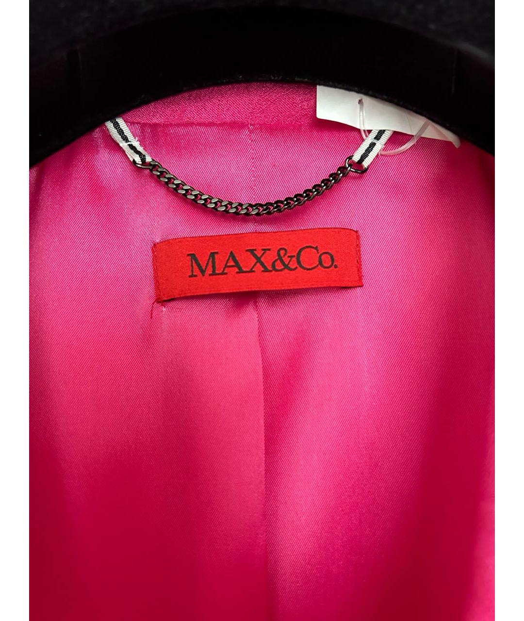 MAX&CO Розовый вискозный костюм с брюками, фото 3
