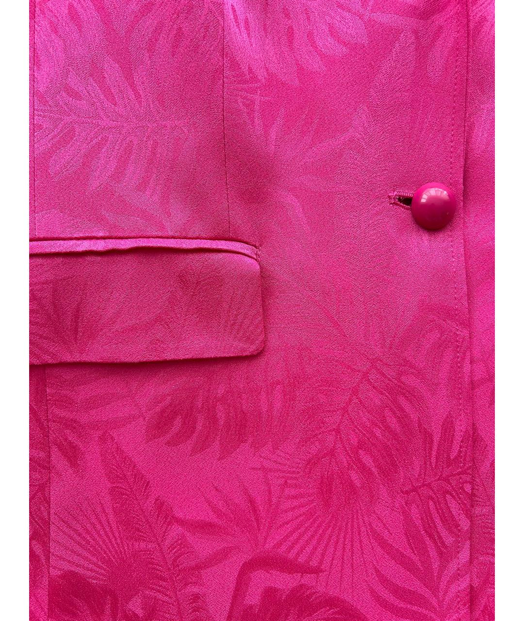 MAX&CO Розовый вискозный костюм с брюками, фото 4