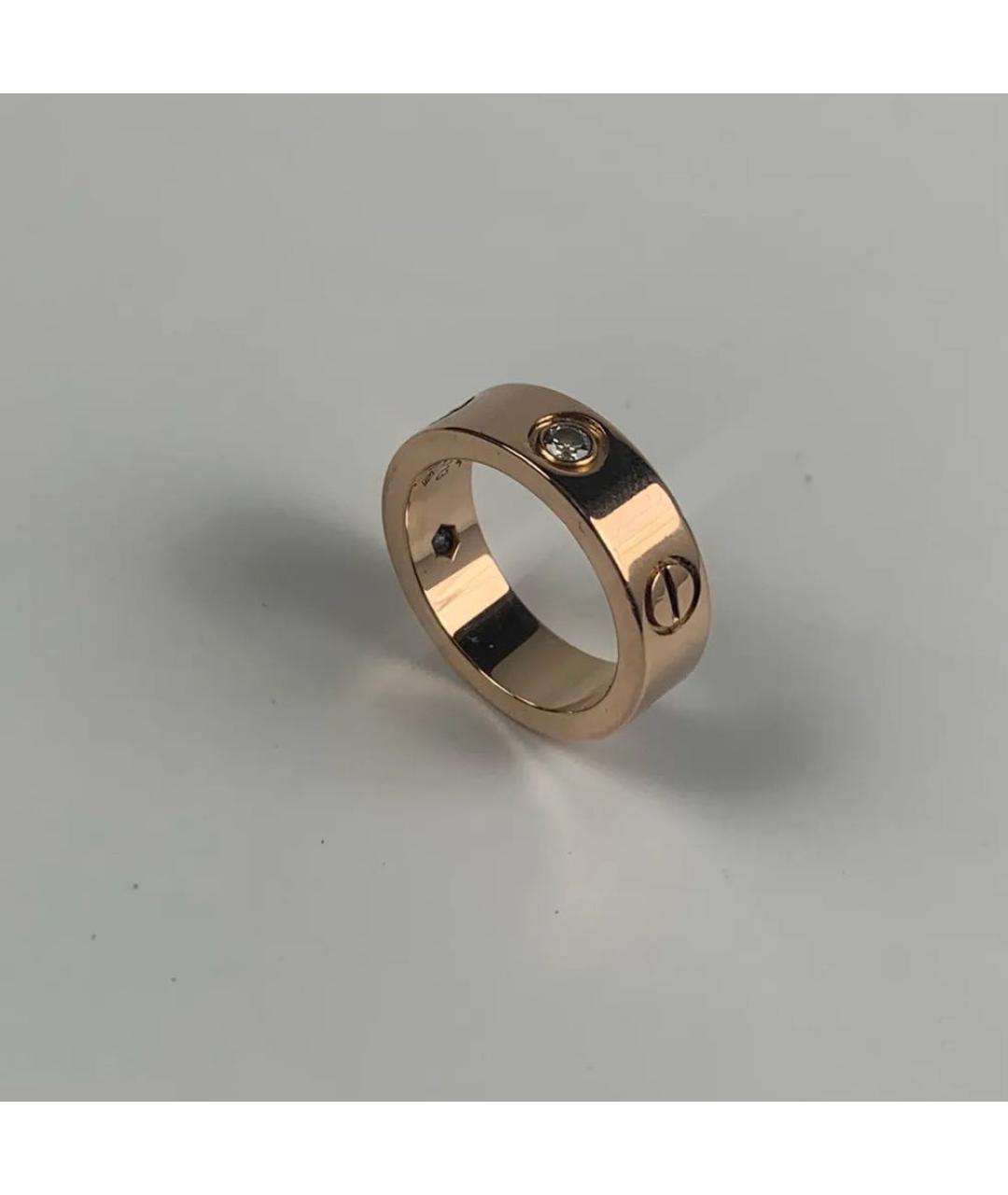 CARTIER Золотое кольцо из розового золота, фото 2