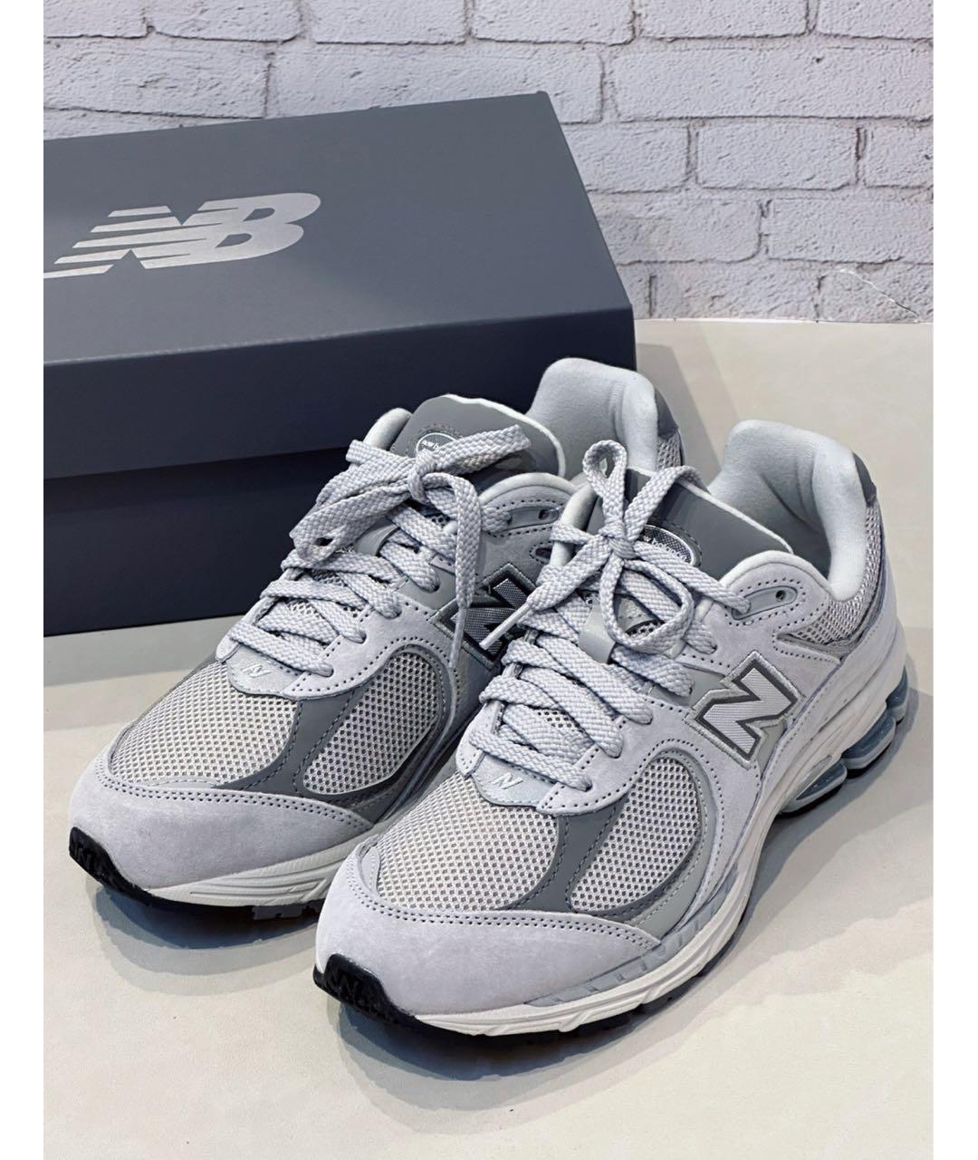 NEW BALANCE Серые замшевые низкие кроссовки / кеды, фото 7