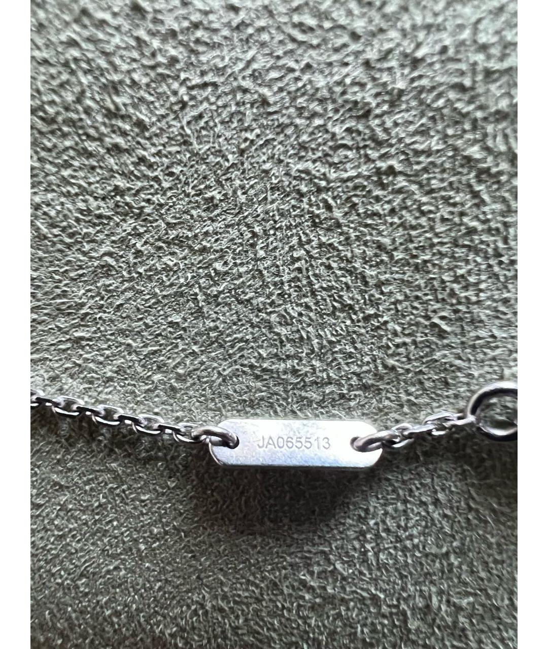 VAN CLEEF & ARPELS Серый браслет из белого золота, фото 4