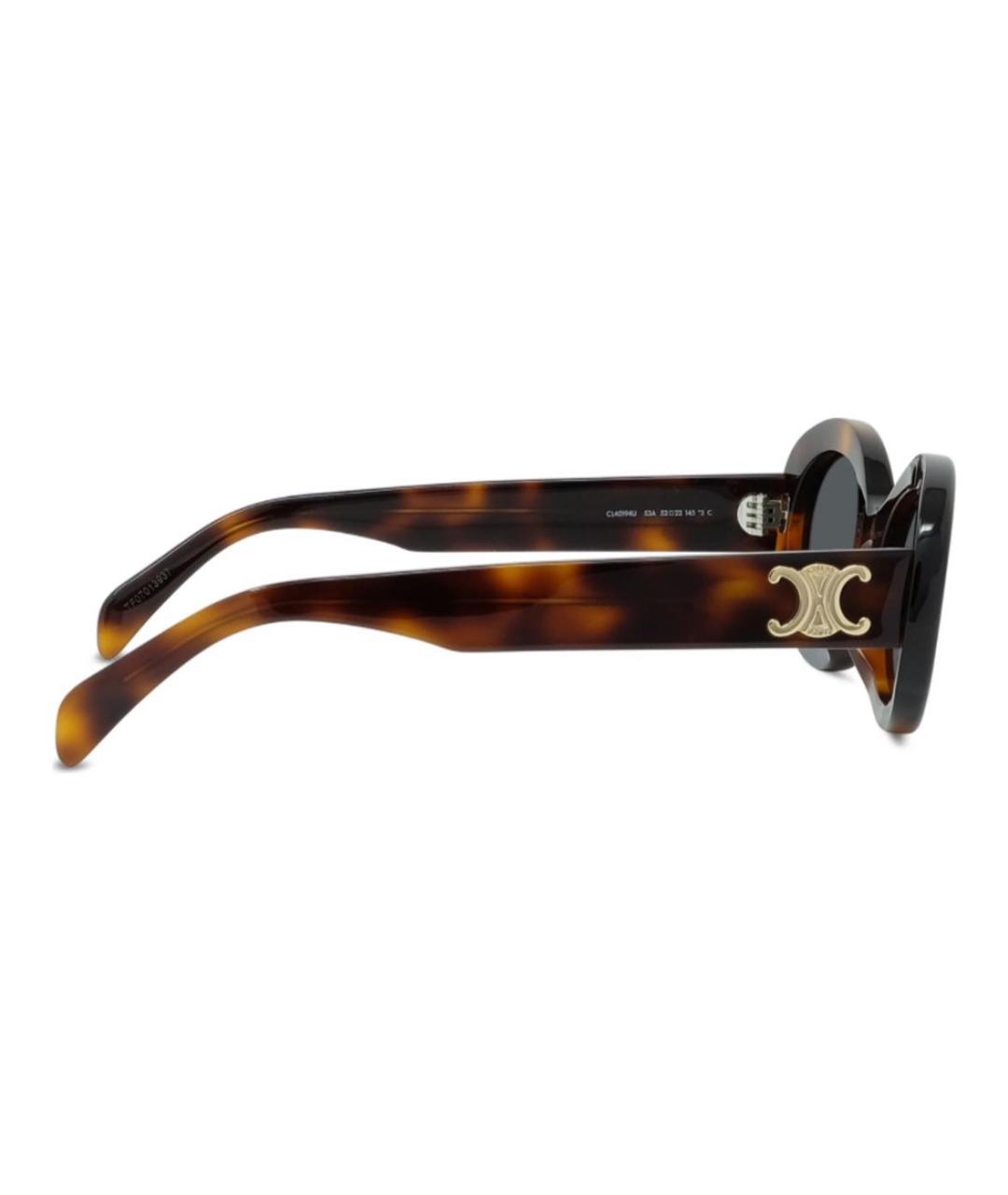 CELINE PRE-OWNED Мульти пластиковые солнцезащитные очки, фото 6