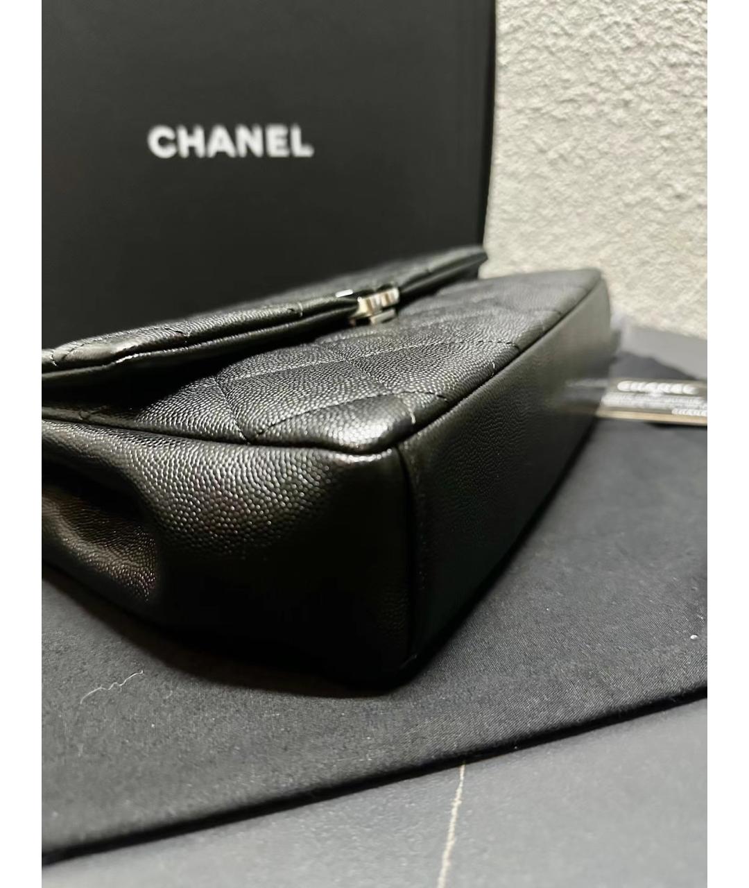 CHANEL PRE-OWNED Черная сумка через плечо, фото 6
