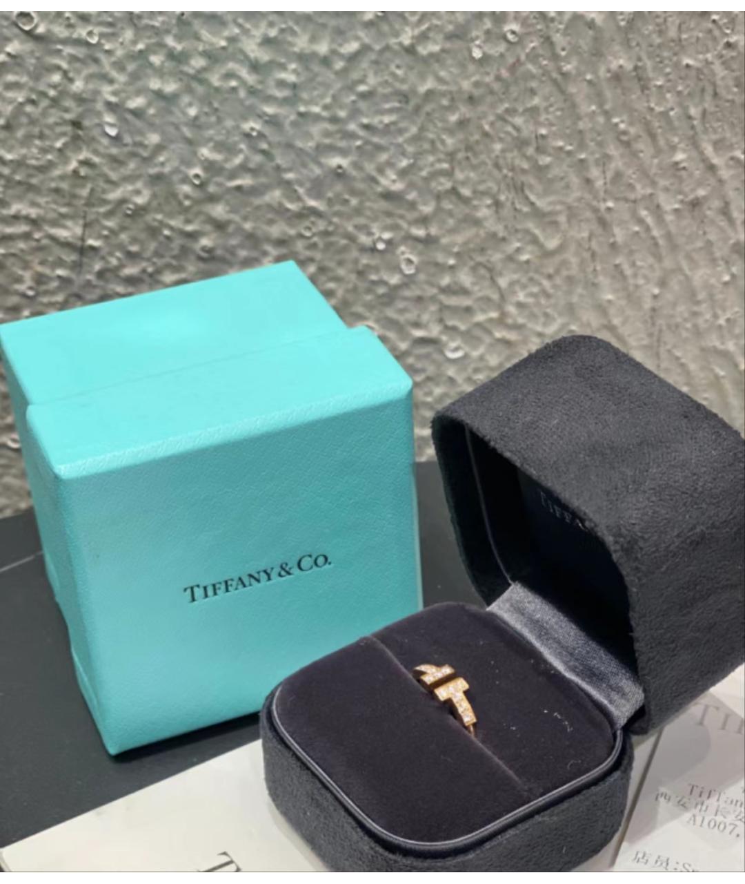 TIFFANY&CO Кольцо из розового золота, фото 2