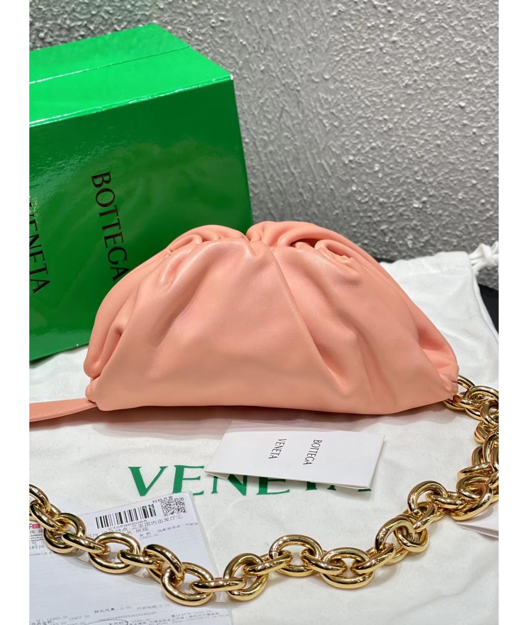 BOTTEGA VENETA Розовая поясная сумка, фото 6