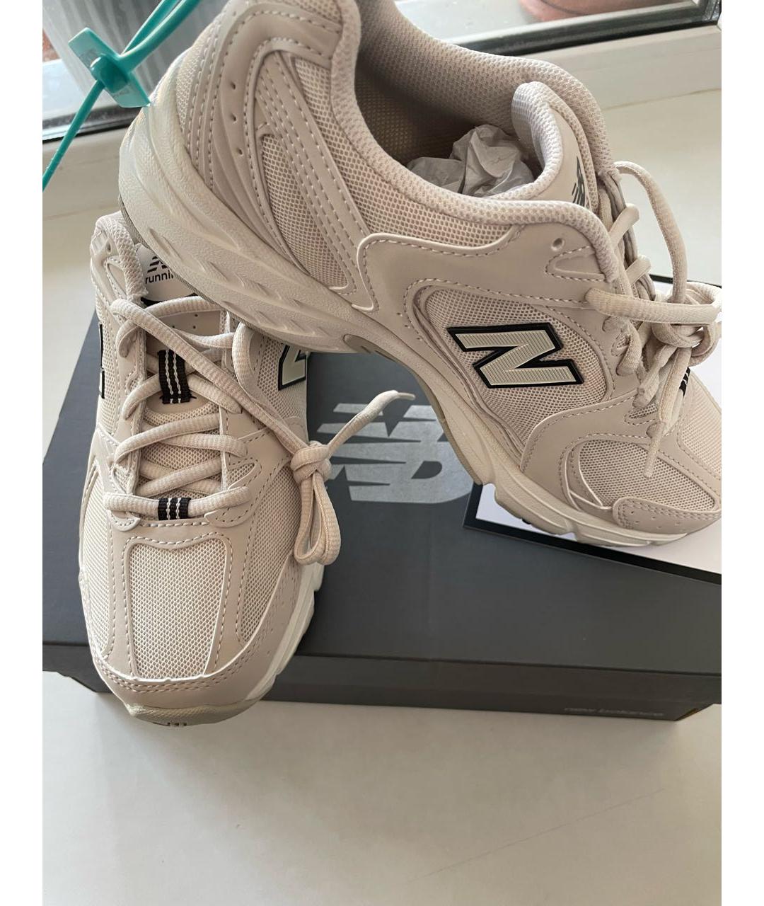 NEW BALANCE Бежевые кроссовки, фото 5