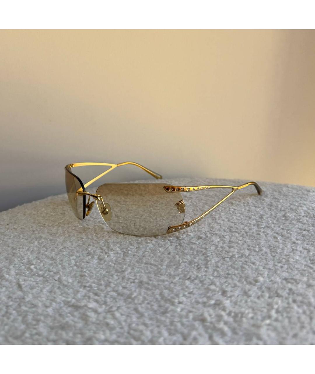 VERSACE Золотые солнцезащитные очки, фото 10