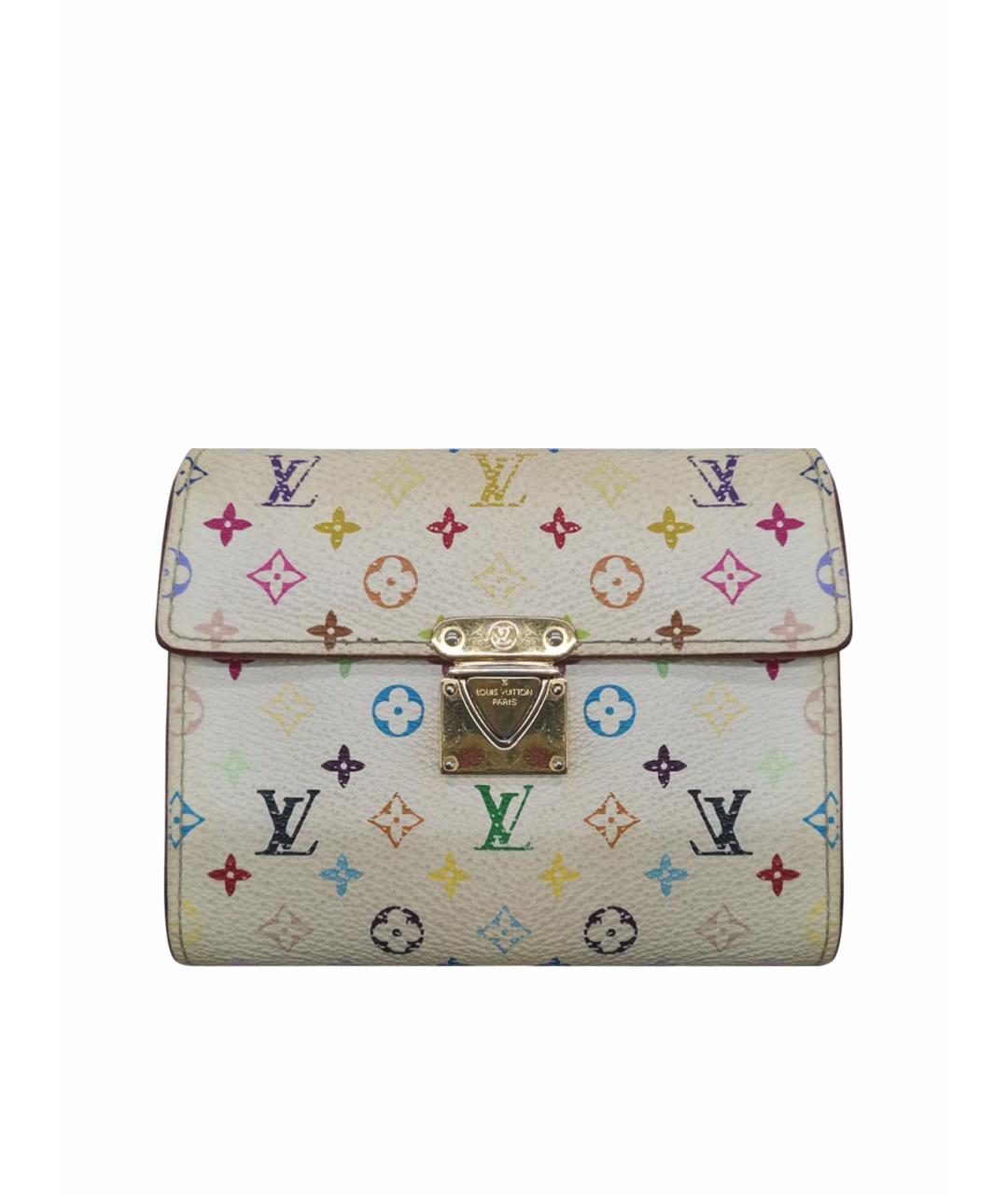 LOUIS VUITTON PRE-OWNED Белый кошелек, фото 1