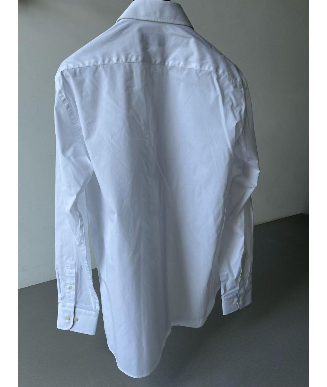 PAUL & SHARK Белая хлопковая кэжуал рубашка, фото 2
