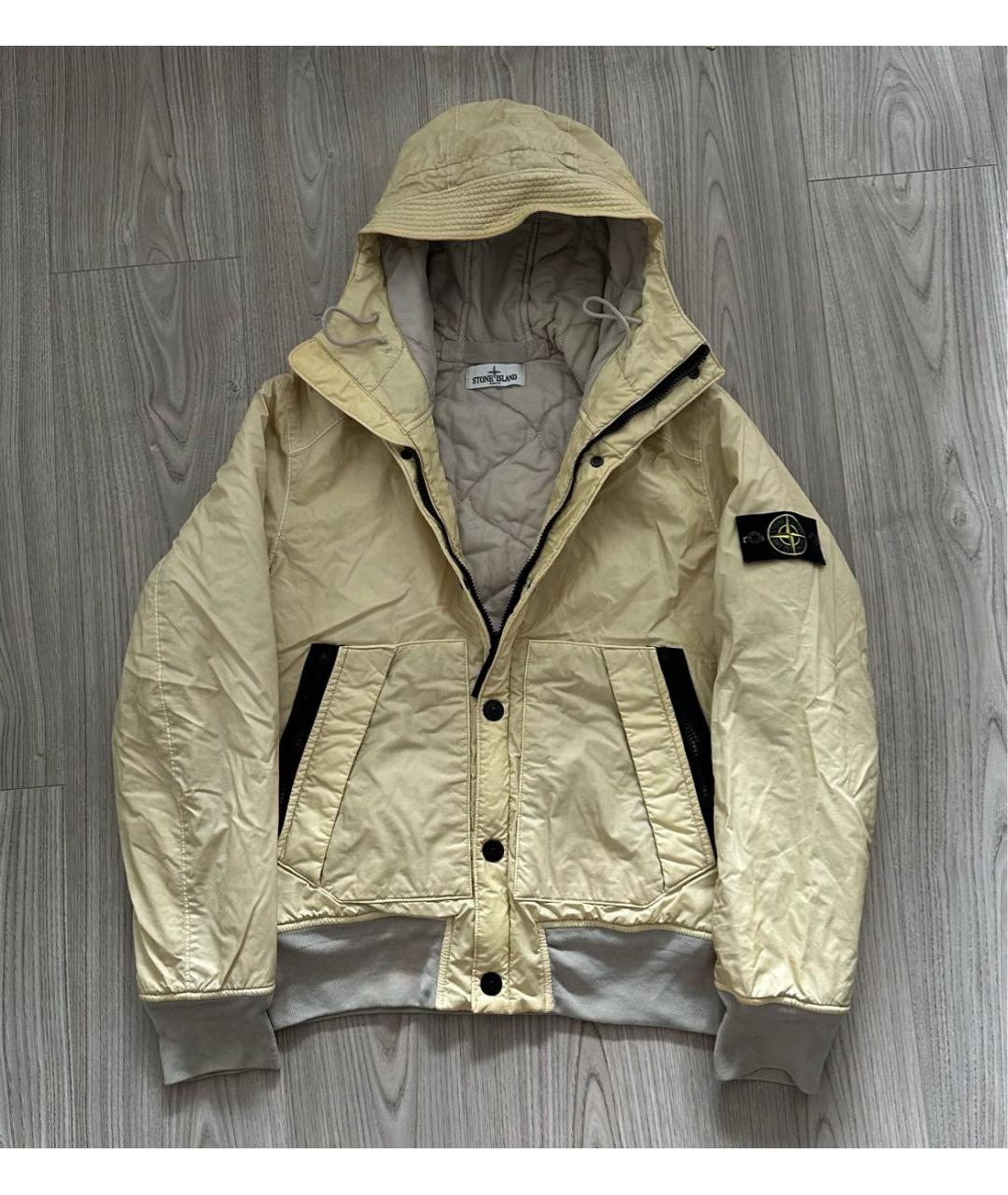 STONE ISLAND Бежевая куртка, фото 6