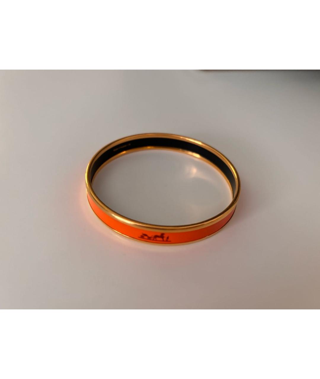 HERMES Оранжевый браслет, фото 2