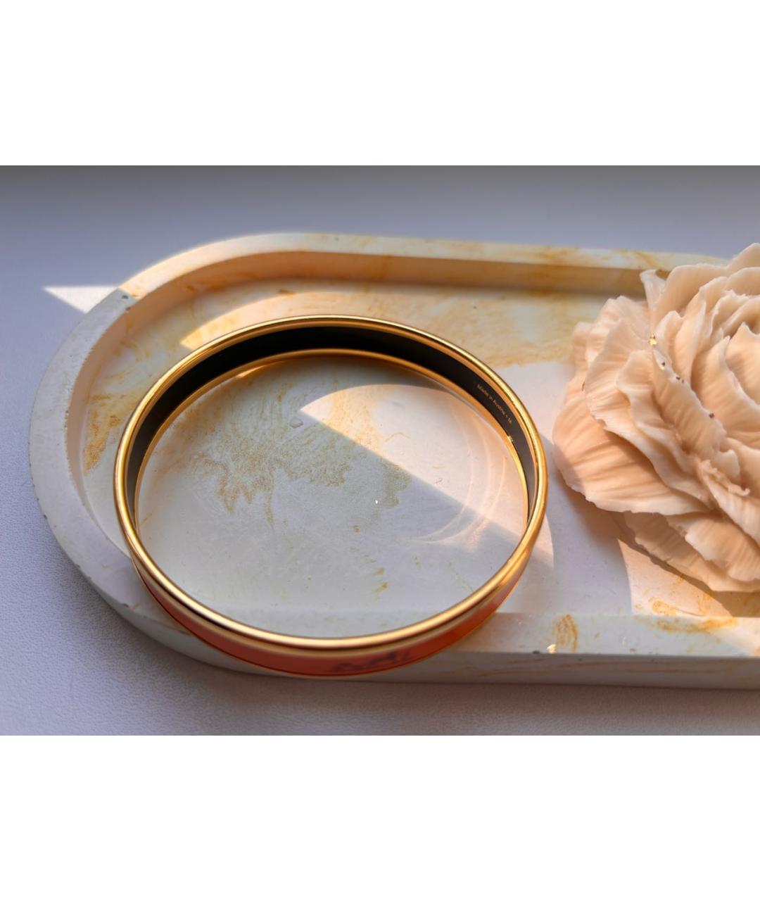 HERMES Оранжевый браслет, фото 7