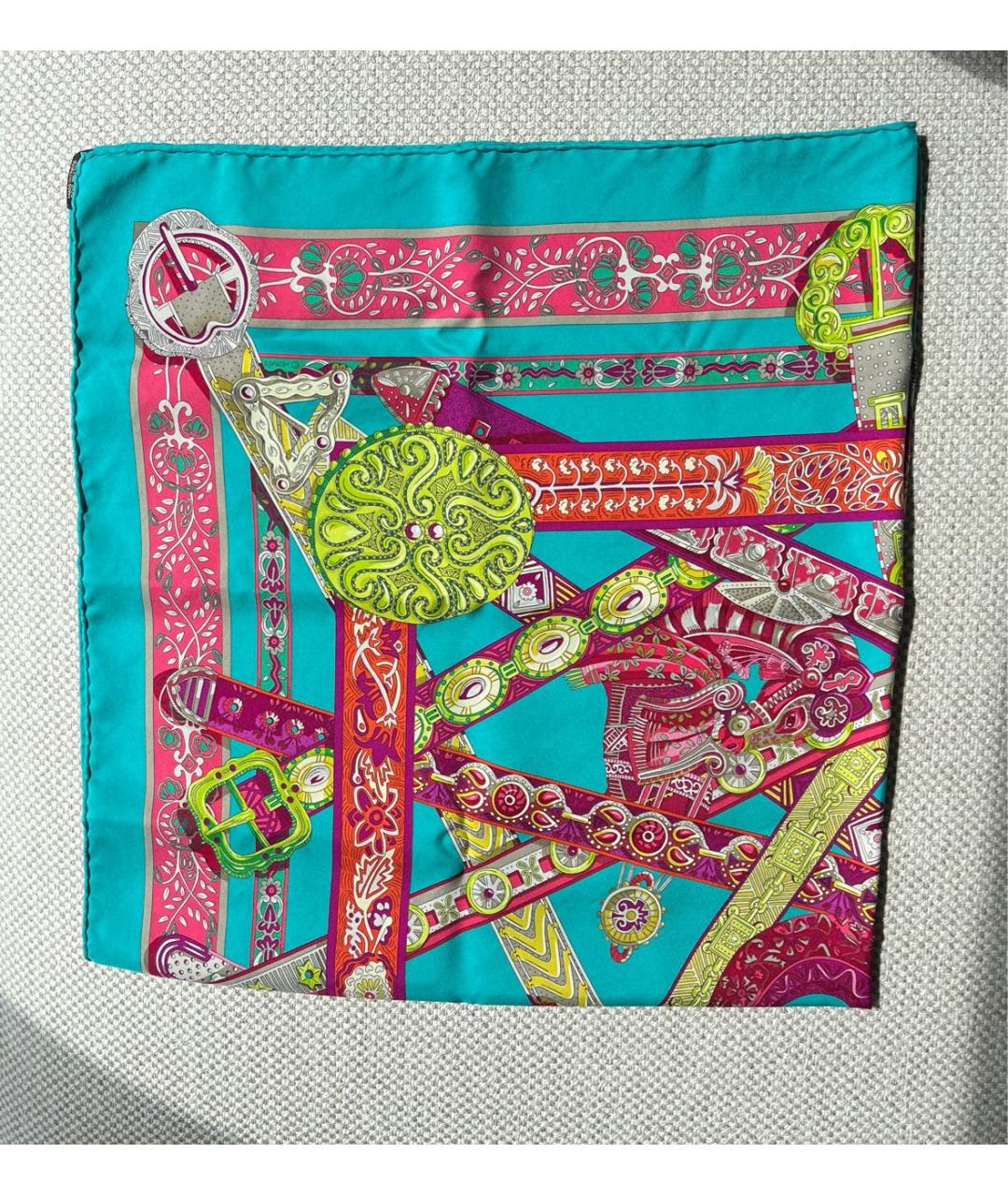 HERMES PRE-OWNED Шелковый платок, фото 9