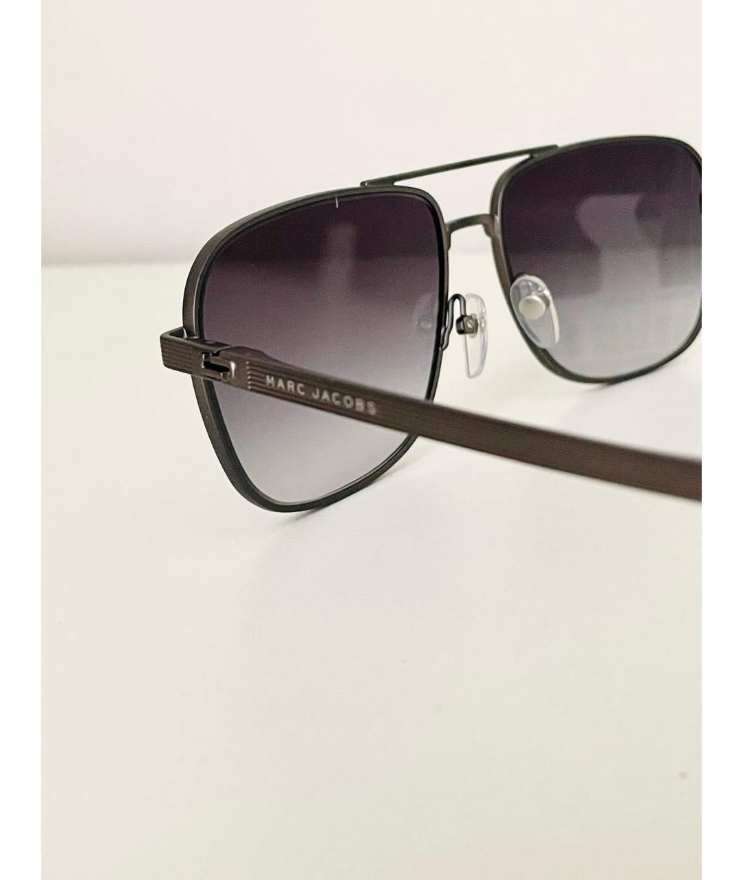 MARC JACOBS Серые металлические солнцезащитные очки, фото 2