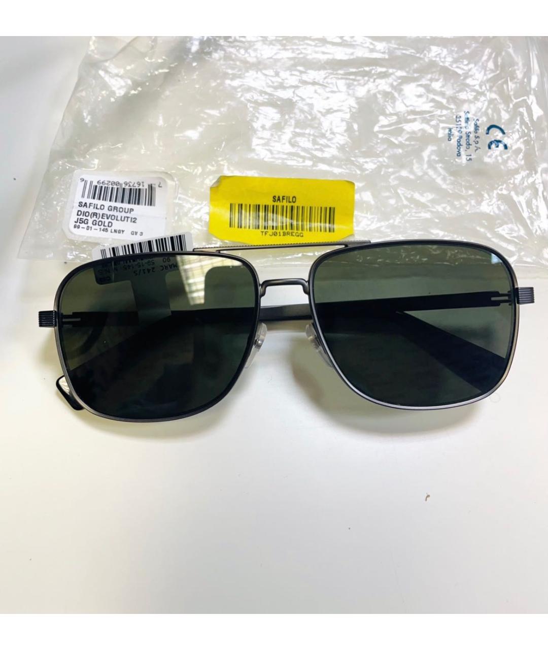 MARC JACOBS Зеленые металлические солнцезащитные очки, фото 6