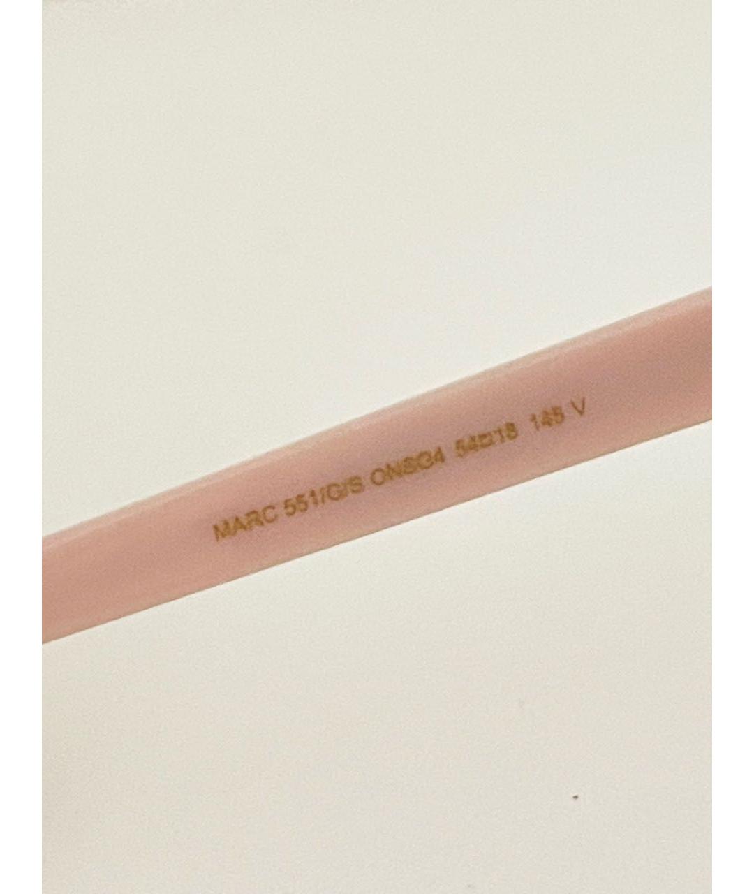 MARC JACOBS Коралловые пластиковые солнцезащитные очки, фото 3