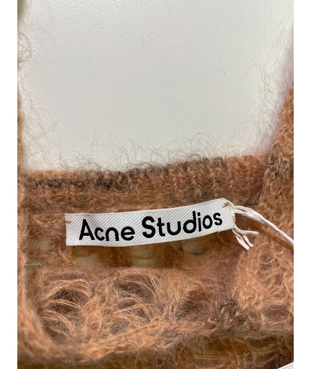 ACNE STUDIOS Бежевая шерстяная майка, фото 3