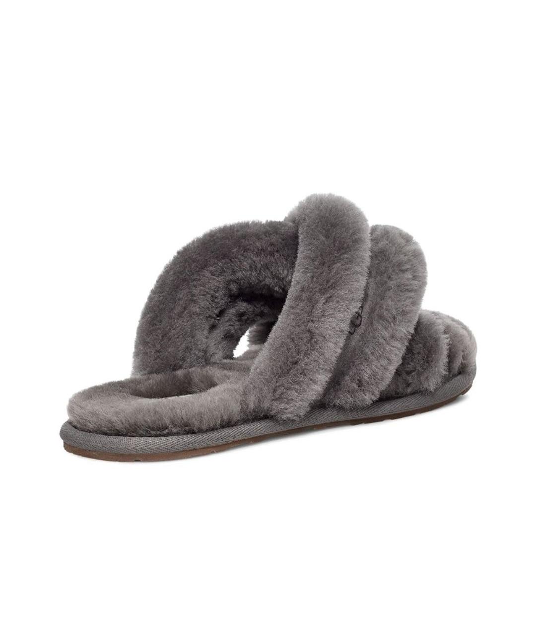 UGG AUSTRALIA Серые шлепанцы, фото 4