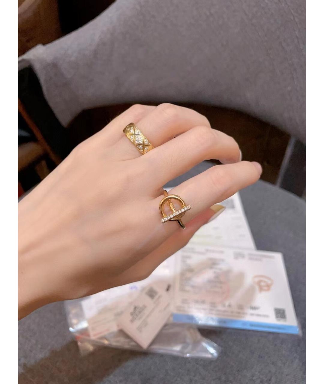 HERMES PRE-OWNED Золотое кольцо из розового золота, фото 2