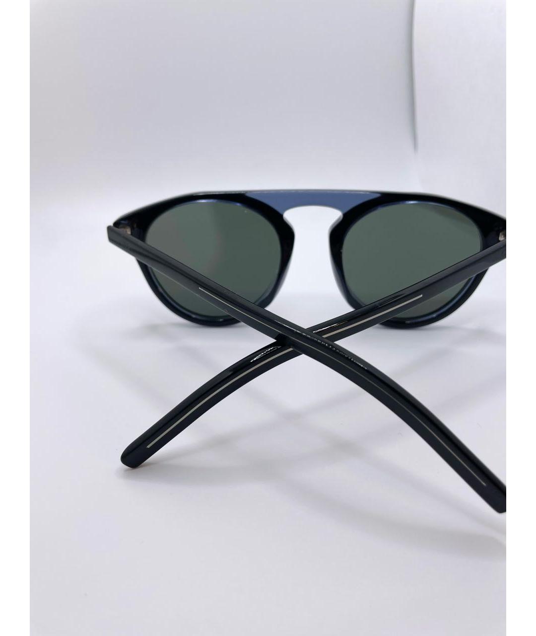 CHRISTIAN DIOR Синие пластиковые солнцезащитные очки, фото 5