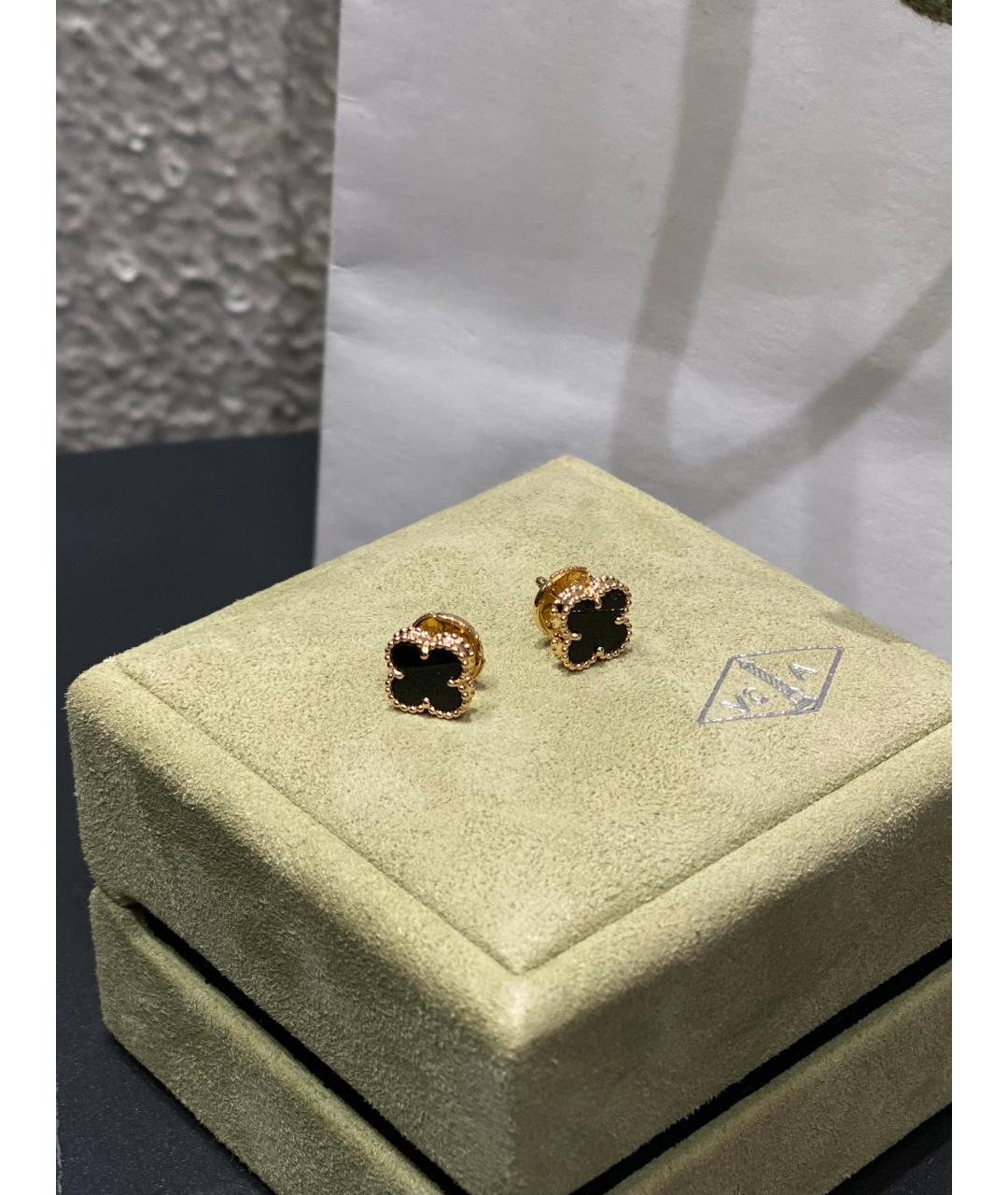 VAN CLEEF & ARPELS Золотые серьги из розового золота, фото 6