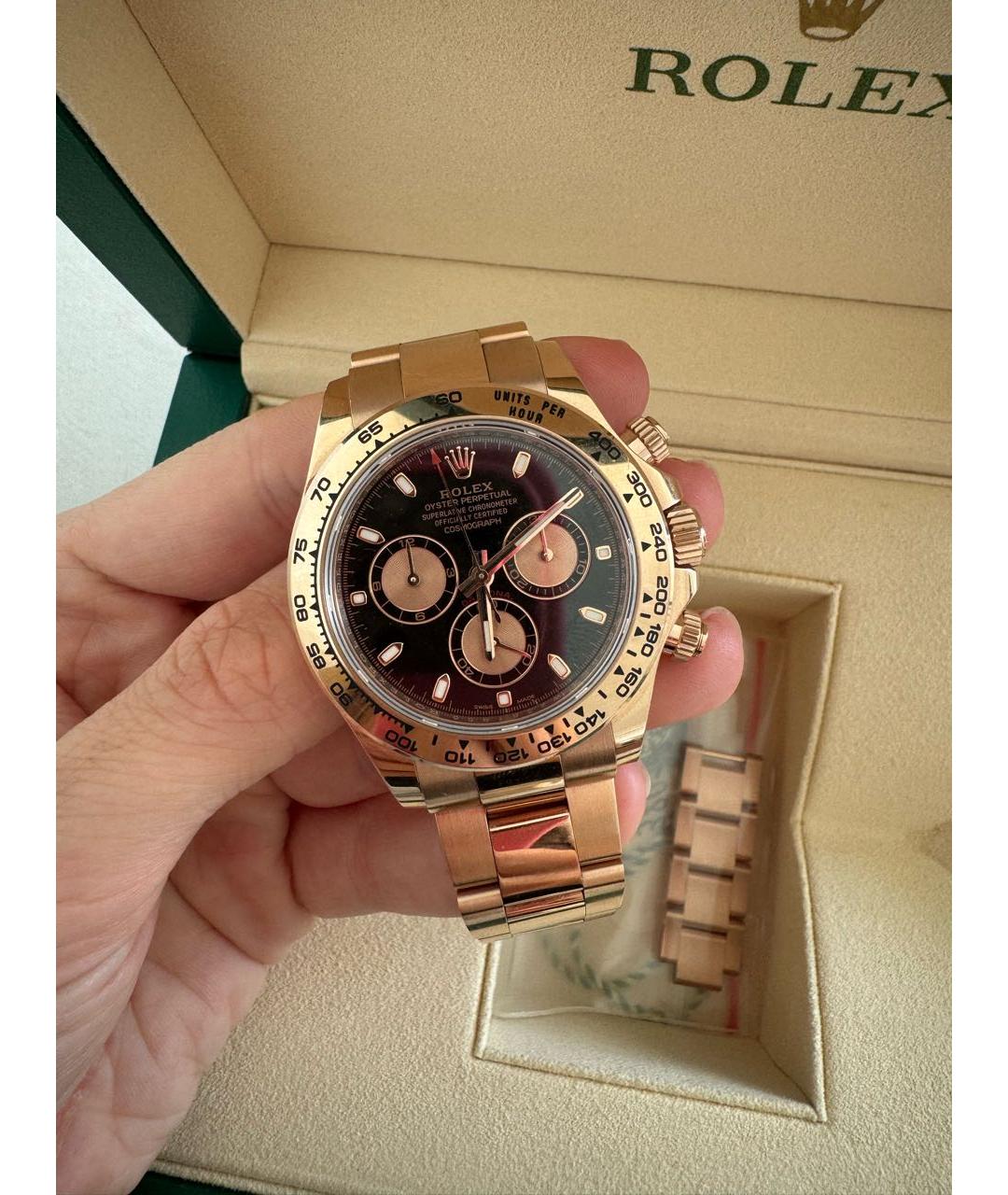 ROLEX Часы из розового золота, фото 6