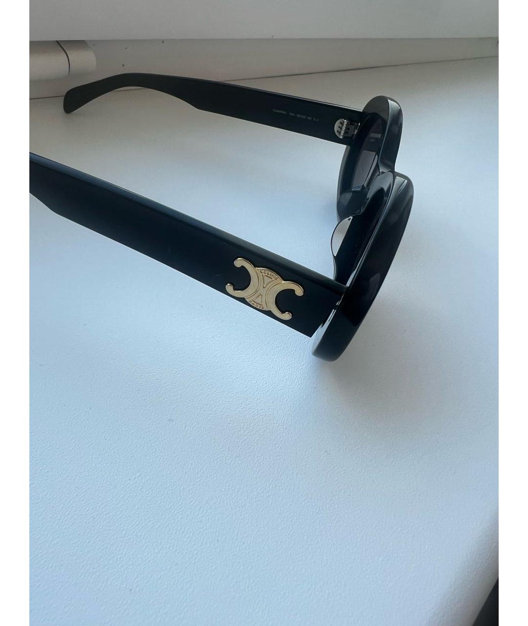 CELINE Черные солнцезащитные очки, фото 3