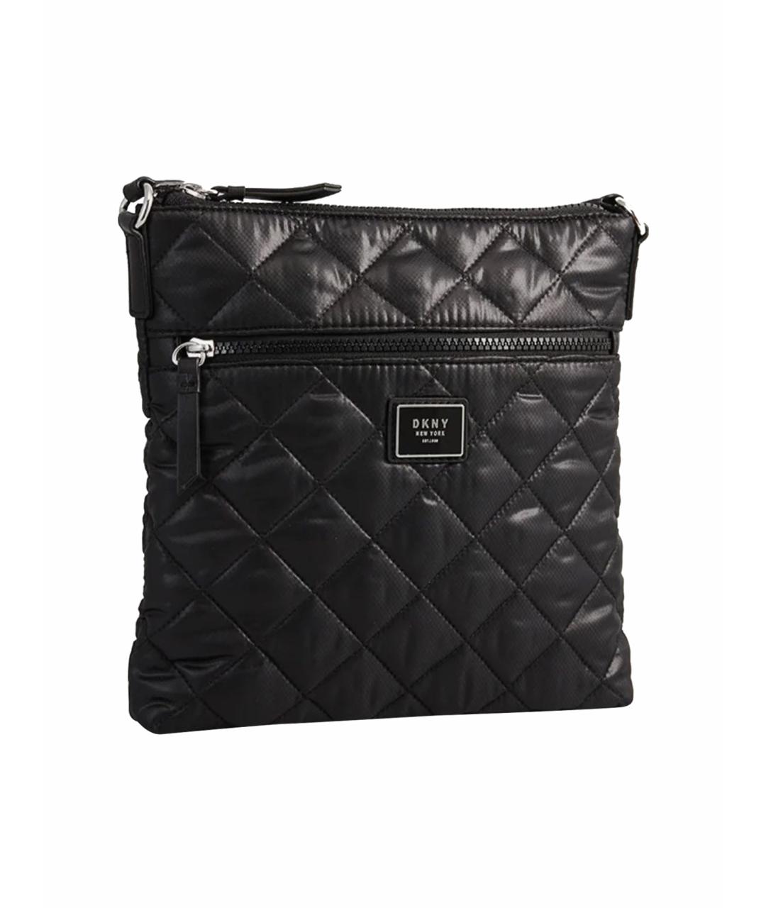 DKNY Черная тканевая сумка через плечо, фото 1