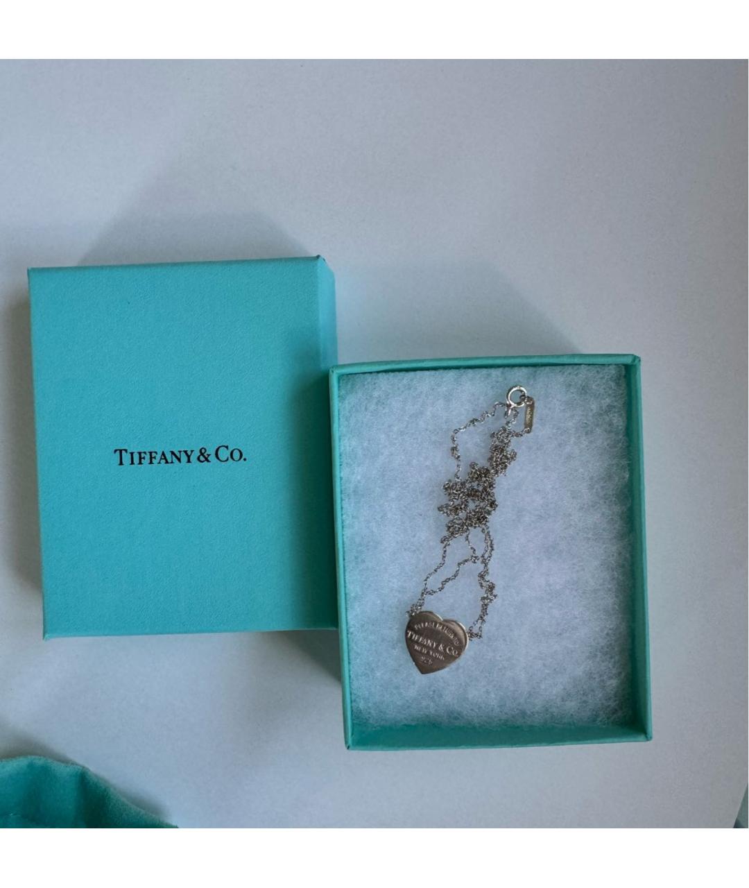 TIFFANY&CO Серебряная подвеска, фото 5