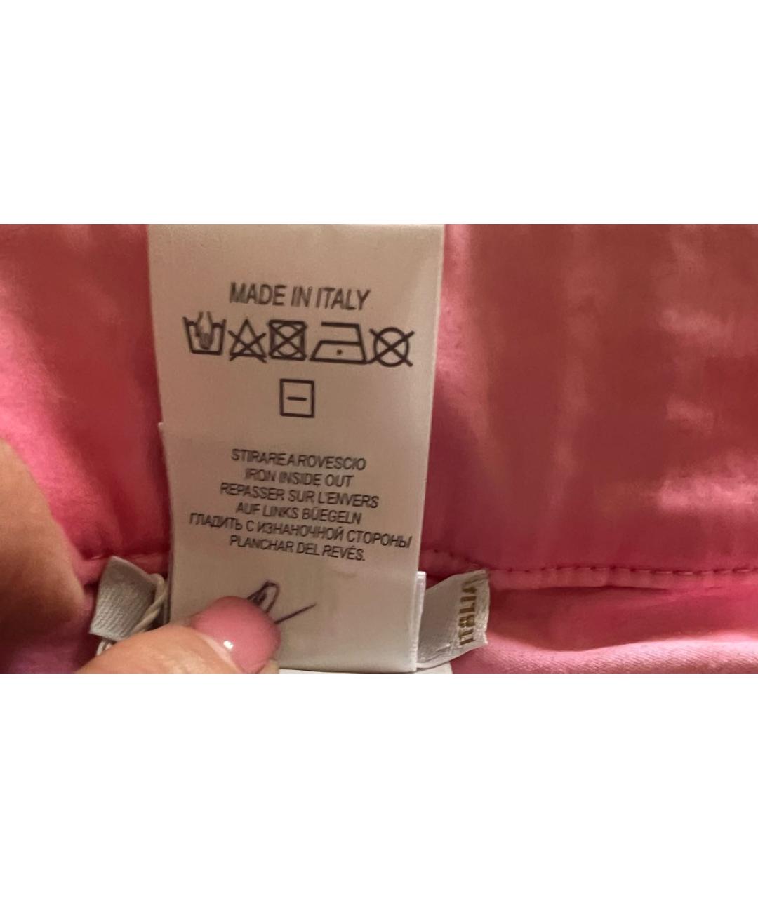 VDP Розовые хлопко-эластановые шорты, фото 5