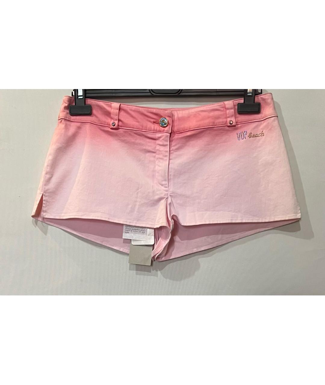 VDP Розовые хлопко-эластановые шорты, фото 6