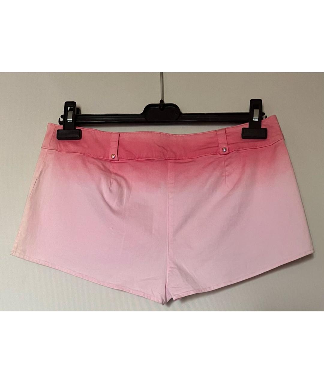 VDP Розовые хлопко-эластановые шорты, фото 7