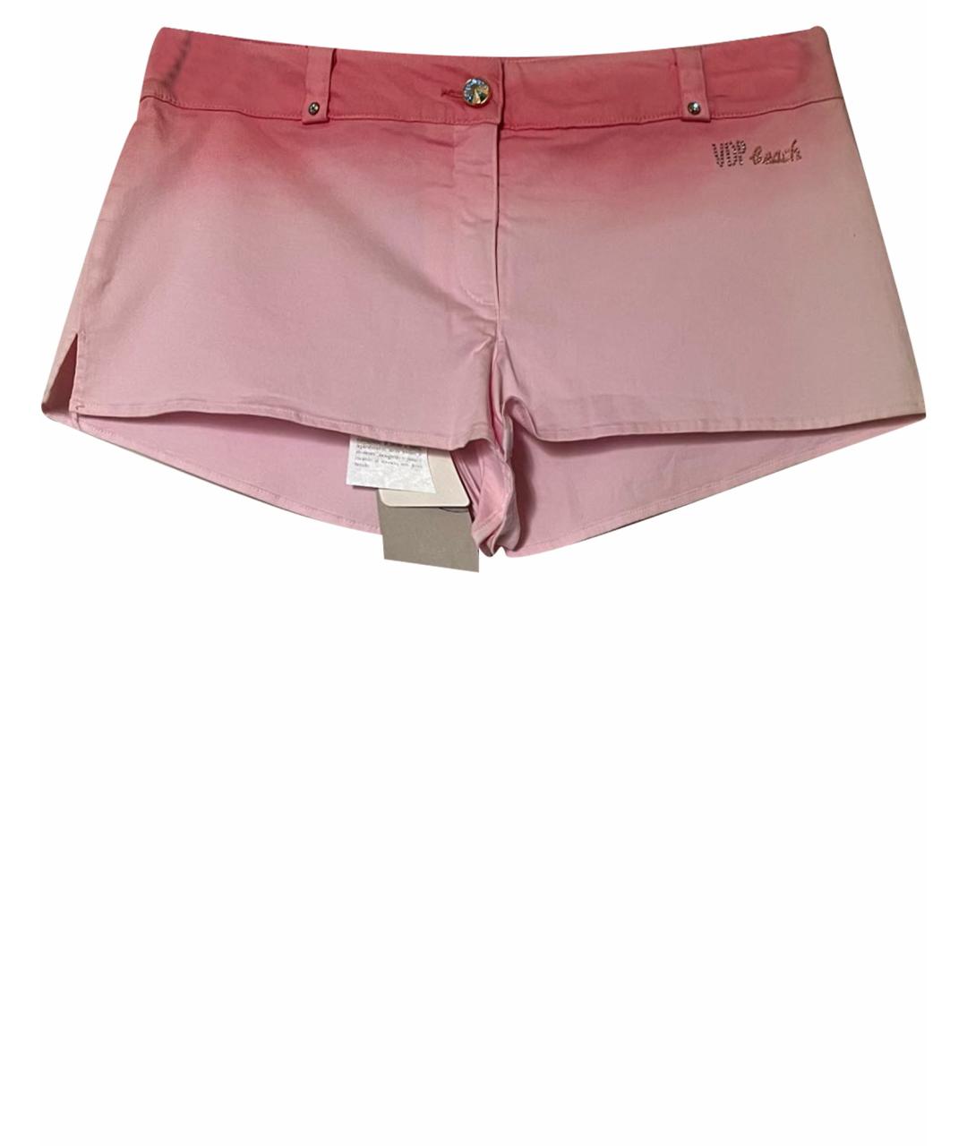 VDP Розовые хлопко-эластановые шорты, фото 1
