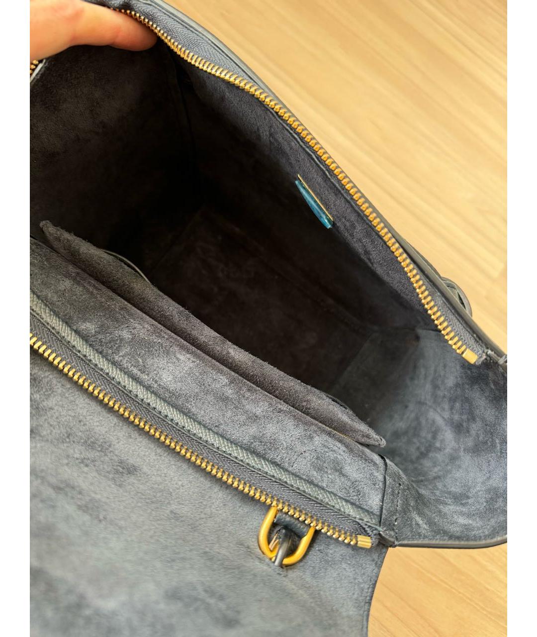 CELINE PRE-OWNED Кожаная сумка с короткими ручками, фото 8