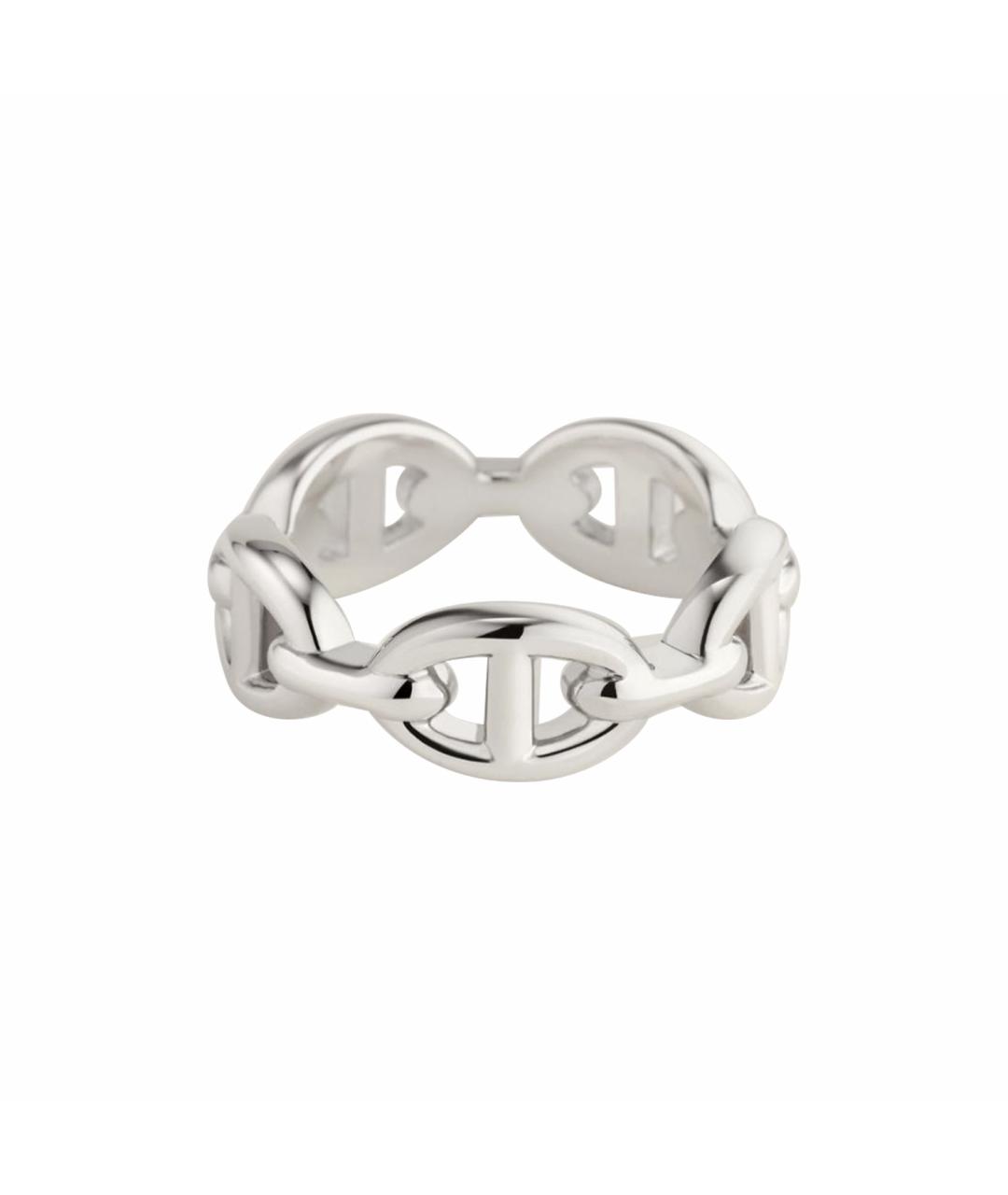 HERMES PRE-OWNED Серебряное серебряное кольцо, фото 1
