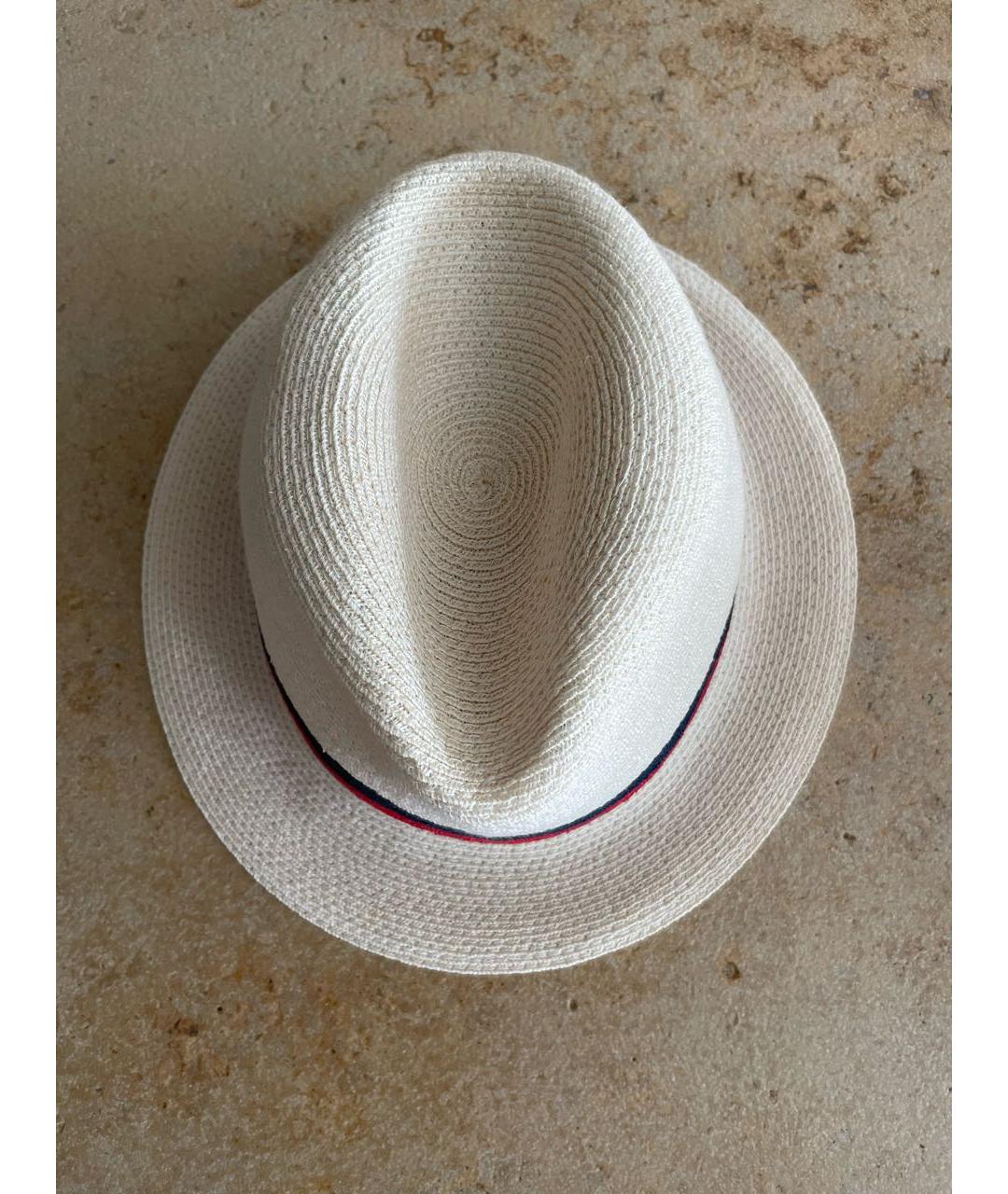 GUCCI Белая соломенная шляпа, фото 3